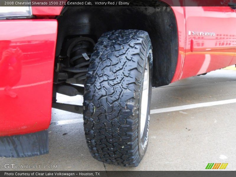 Victory Red / Ebony 2008 Chevrolet Silverado 1500 Z71 Extended Cab