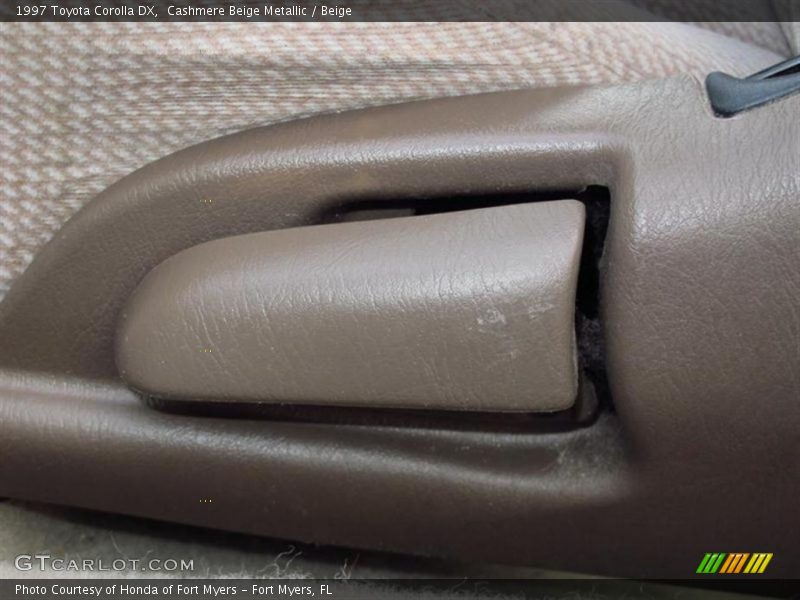 Cashmere Beige Metallic / Beige 1997 Toyota Corolla DX