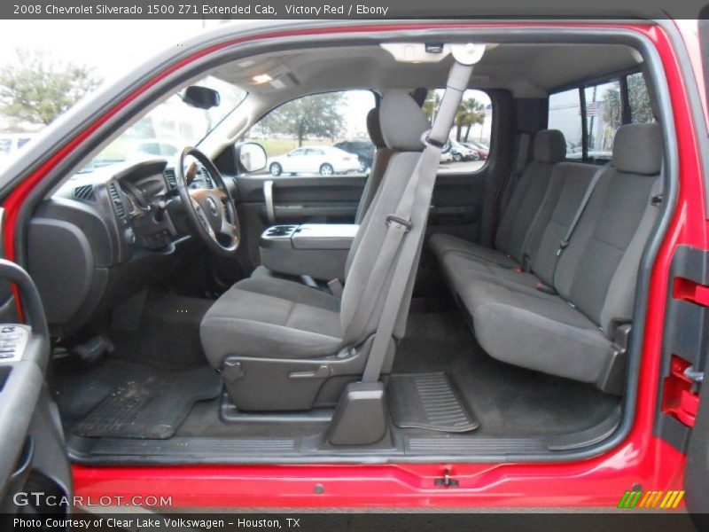 Victory Red / Ebony 2008 Chevrolet Silverado 1500 Z71 Extended Cab