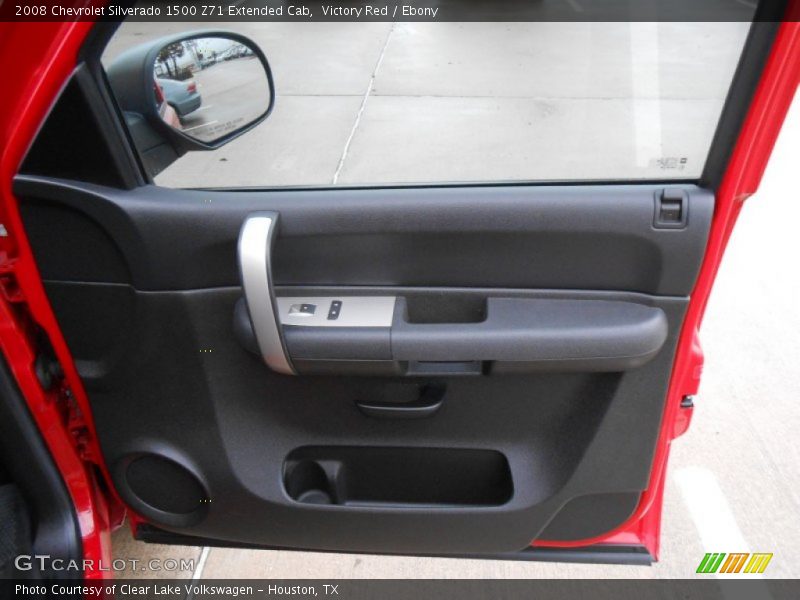 Victory Red / Ebony 2008 Chevrolet Silverado 1500 Z71 Extended Cab