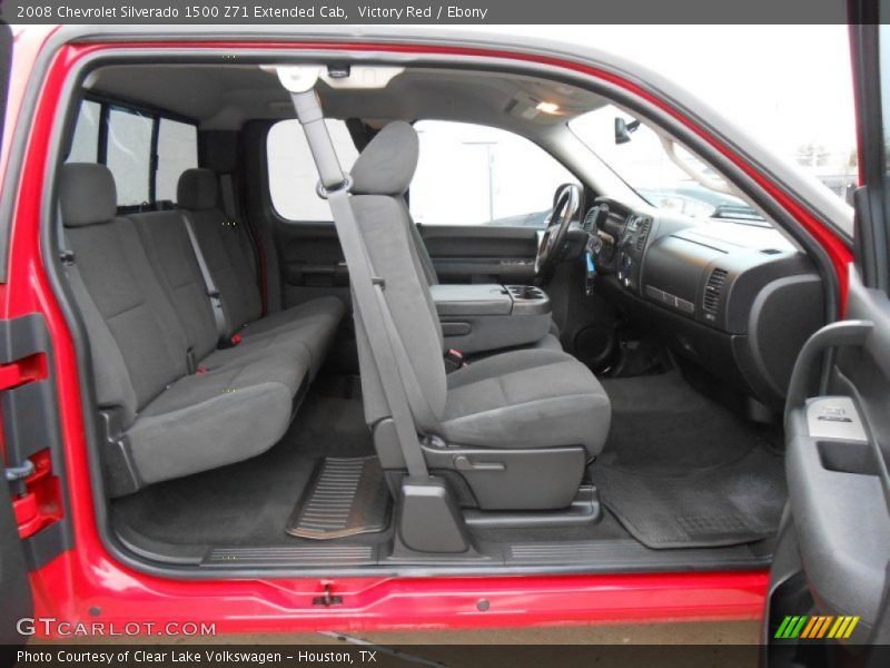 Victory Red / Ebony 2008 Chevrolet Silverado 1500 Z71 Extended Cab
