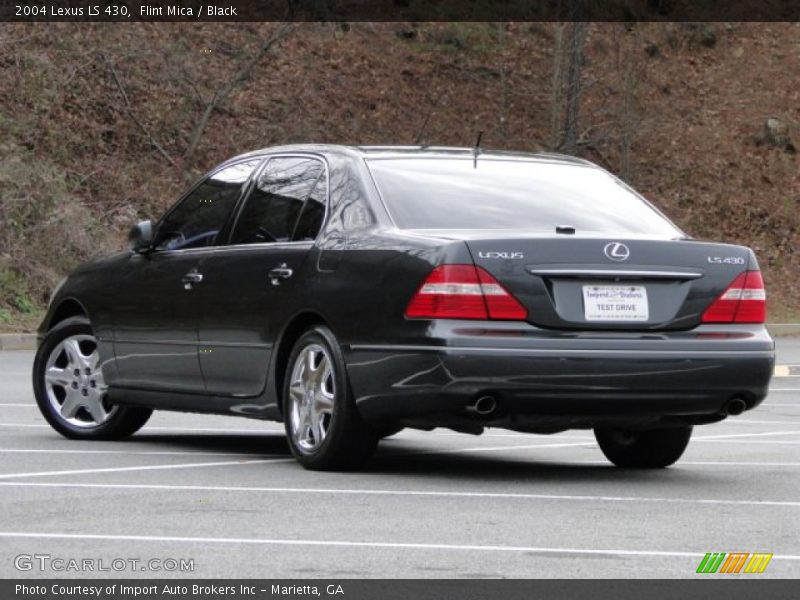 Flint Mica / Black 2004 Lexus LS 430