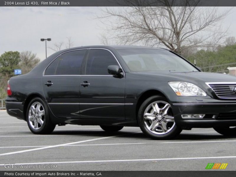 Flint Mica / Black 2004 Lexus LS 430