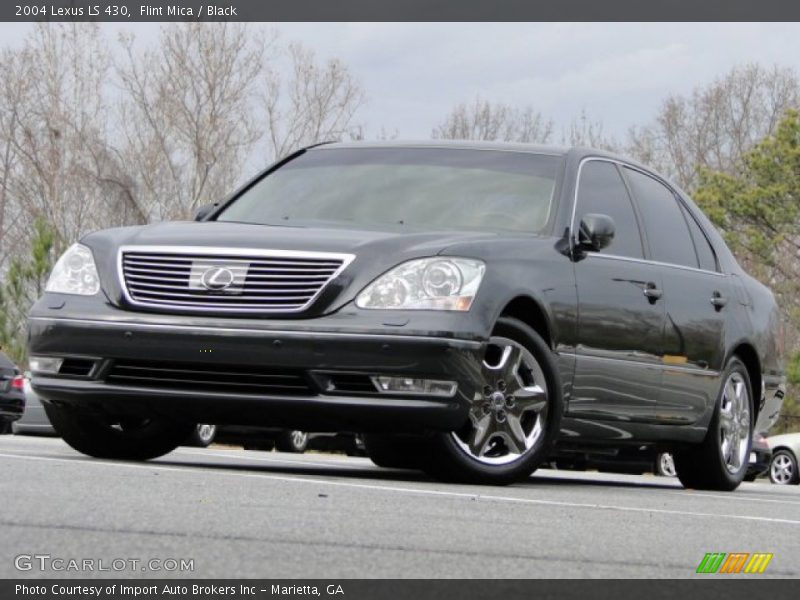 Flint Mica / Black 2004 Lexus LS 430