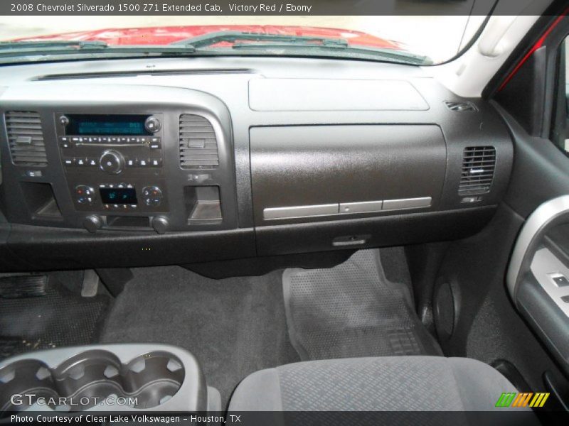 Victory Red / Ebony 2008 Chevrolet Silverado 1500 Z71 Extended Cab