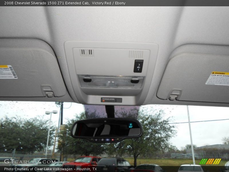Victory Red / Ebony 2008 Chevrolet Silverado 1500 Z71 Extended Cab