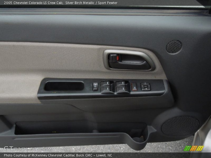 Silver Birch Metallic / Sport Pewter 2005 Chevrolet Colorado LS Crew Cab
