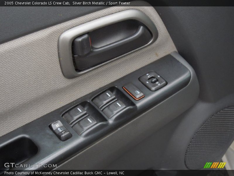 Silver Birch Metallic / Sport Pewter 2005 Chevrolet Colorado LS Crew Cab