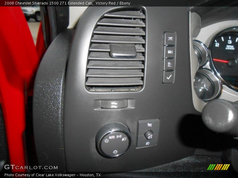 Victory Red / Ebony 2008 Chevrolet Silverado 1500 Z71 Extended Cab