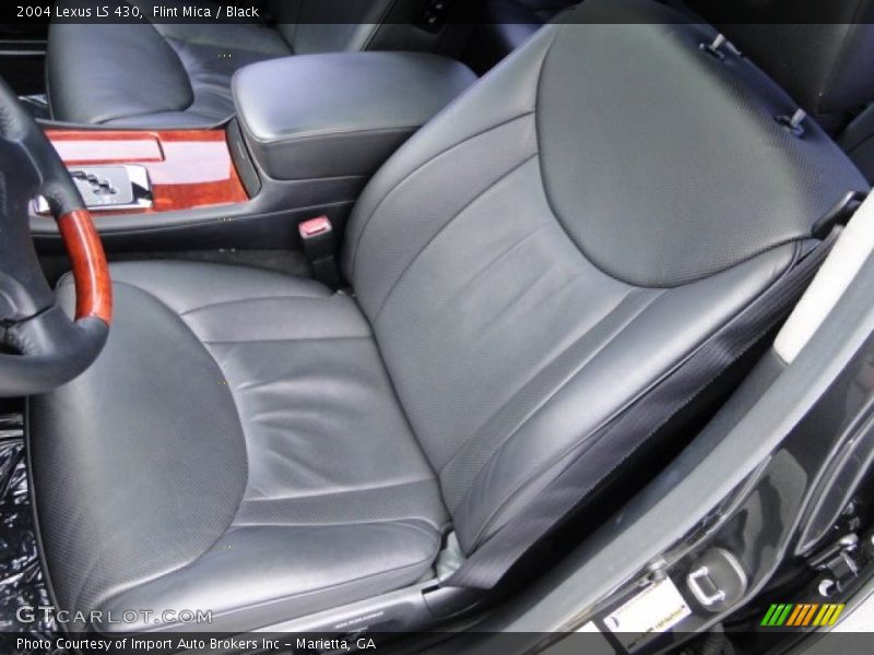 Flint Mica / Black 2004 Lexus LS 430