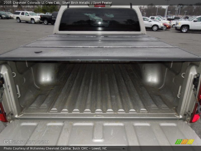 Silver Birch Metallic / Sport Pewter 2005 Chevrolet Colorado LS Crew Cab