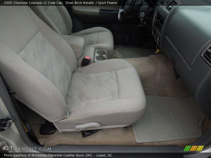 Silver Birch Metallic / Sport Pewter 2005 Chevrolet Colorado LS Crew Cab