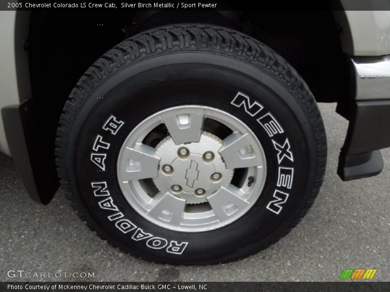 Silver Birch Metallic / Sport Pewter 2005 Chevrolet Colorado LS Crew Cab