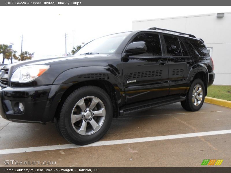 Black / Taupe 2007 Toyota 4Runner Limited