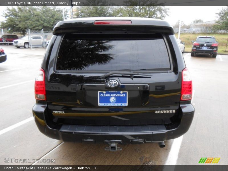 Black / Taupe 2007 Toyota 4Runner Limited