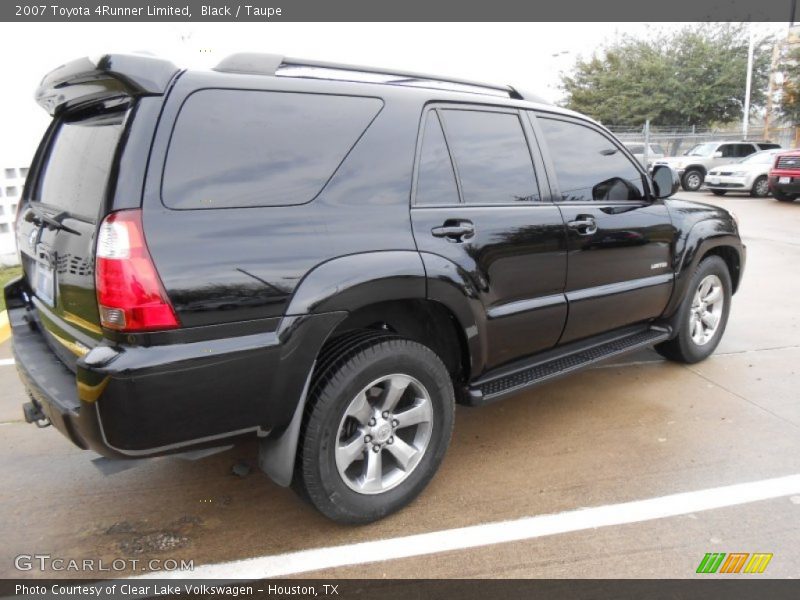 Black / Taupe 2007 Toyota 4Runner Limited