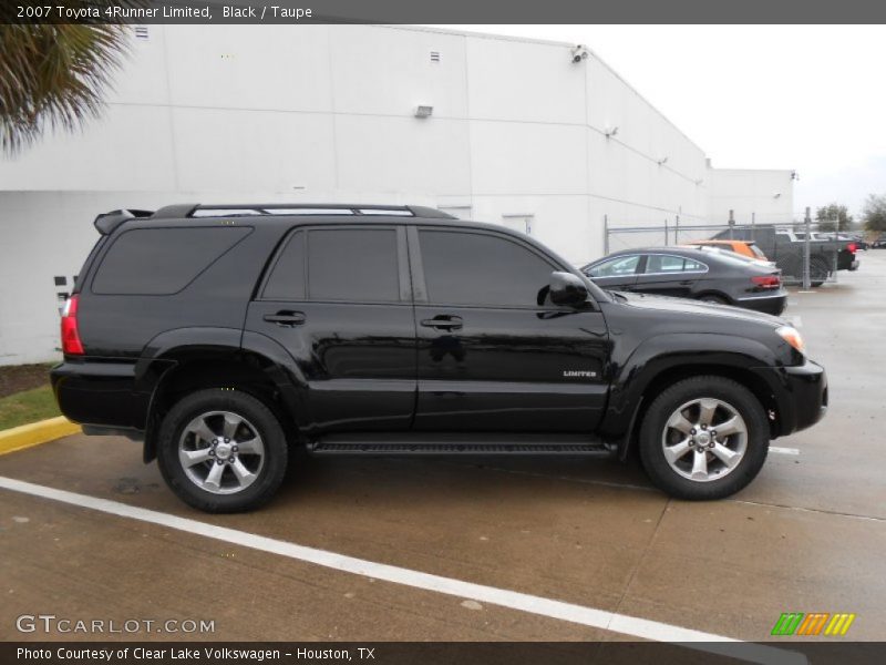 Black / Taupe 2007 Toyota 4Runner Limited