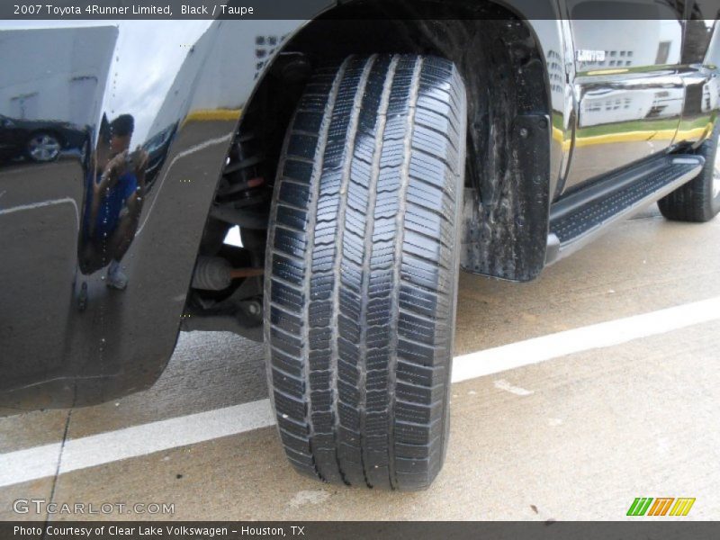 Black / Taupe 2007 Toyota 4Runner Limited