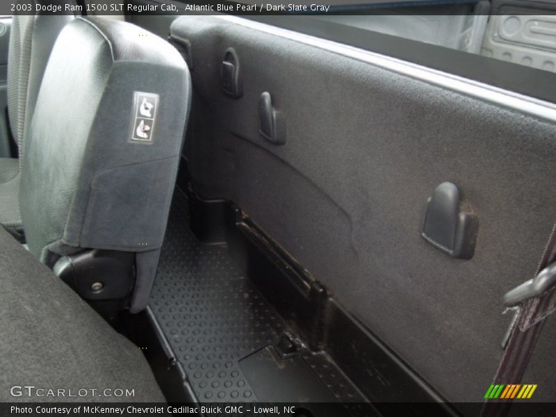 Atlantic Blue Pearl / Dark Slate Gray 2003 Dodge Ram 1500 SLT Regular Cab