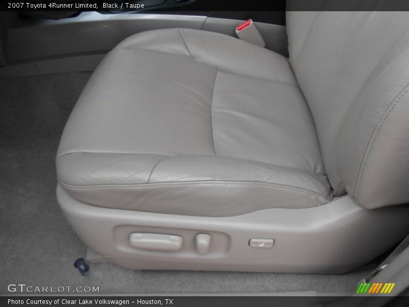 Black / Taupe 2007 Toyota 4Runner Limited
