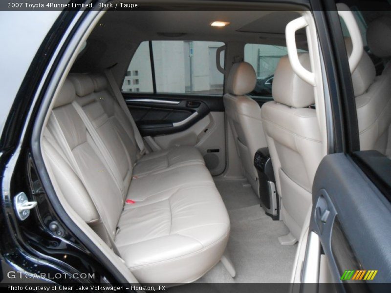 Black / Taupe 2007 Toyota 4Runner Limited