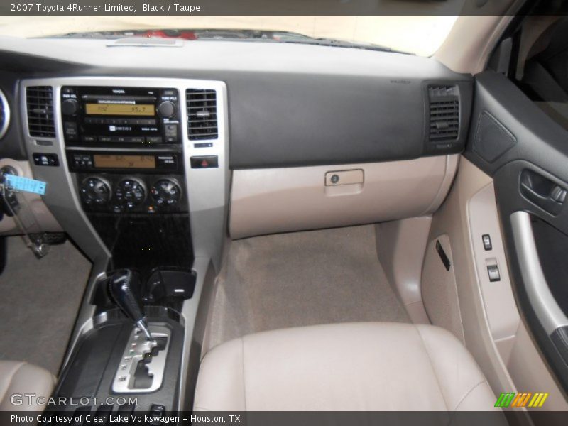 Black / Taupe 2007 Toyota 4Runner Limited