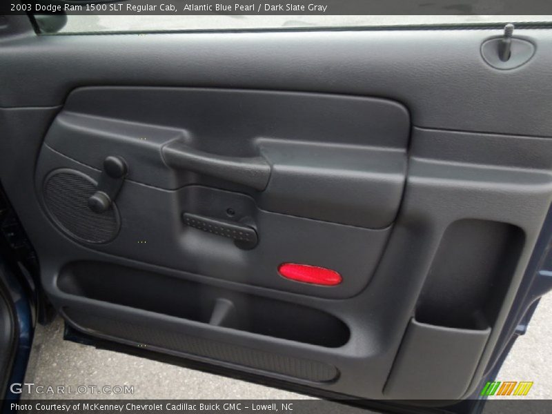 Atlantic Blue Pearl / Dark Slate Gray 2003 Dodge Ram 1500 SLT Regular Cab
