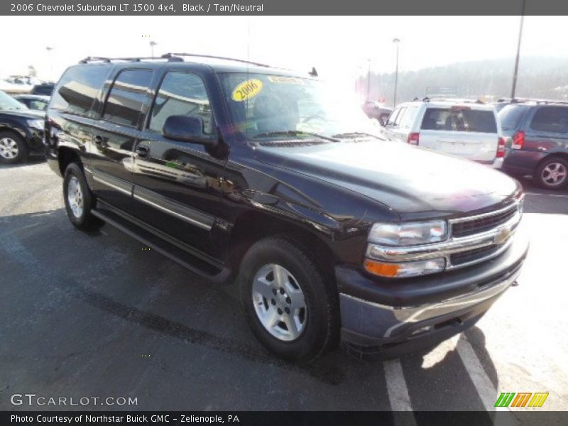 Black / Tan/Neutral 2006 Chevrolet Suburban LT 1500 4x4