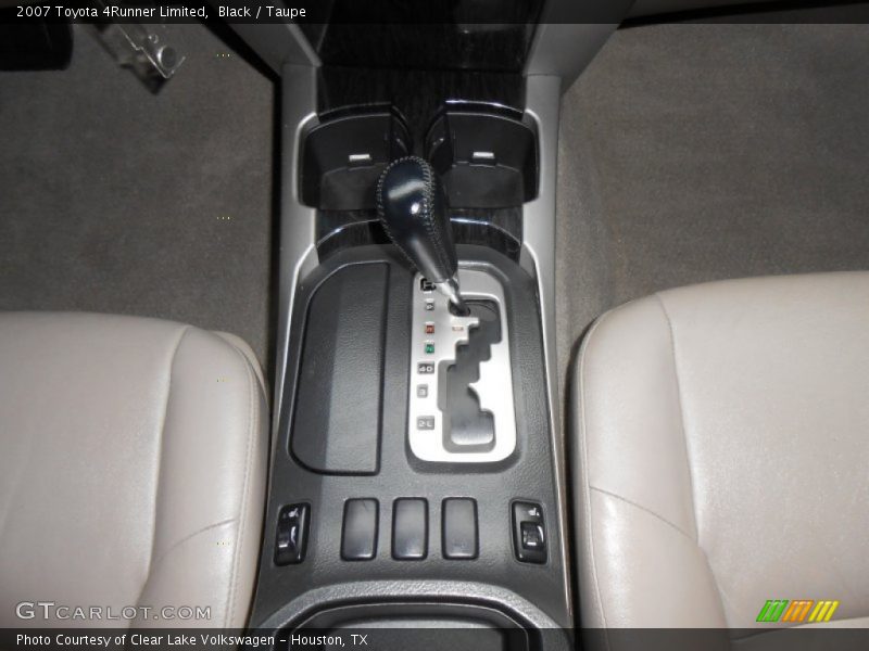 Black / Taupe 2007 Toyota 4Runner Limited