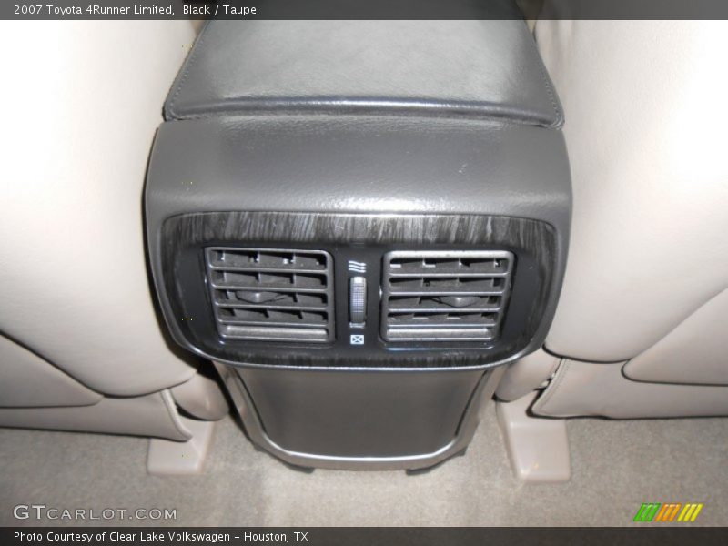 Black / Taupe 2007 Toyota 4Runner Limited