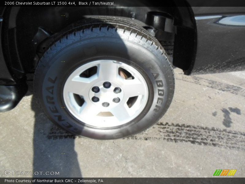 Black / Tan/Neutral 2006 Chevrolet Suburban LT 1500 4x4