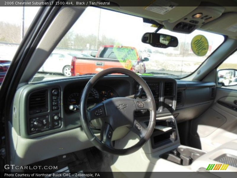 Black / Tan/Neutral 2006 Chevrolet Suburban LT 1500 4x4