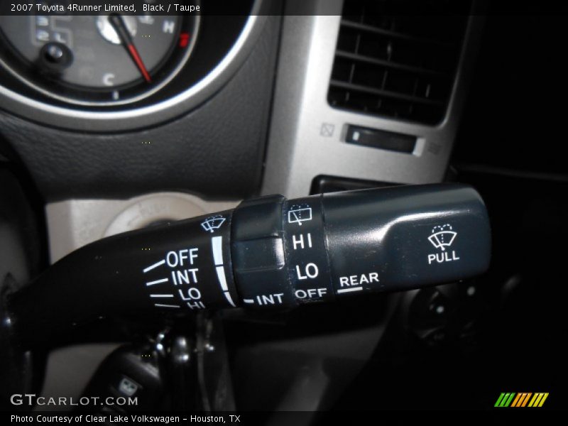 Black / Taupe 2007 Toyota 4Runner Limited