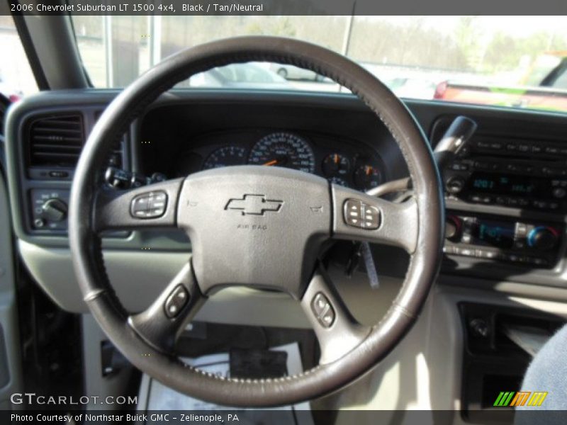Black / Tan/Neutral 2006 Chevrolet Suburban LT 1500 4x4