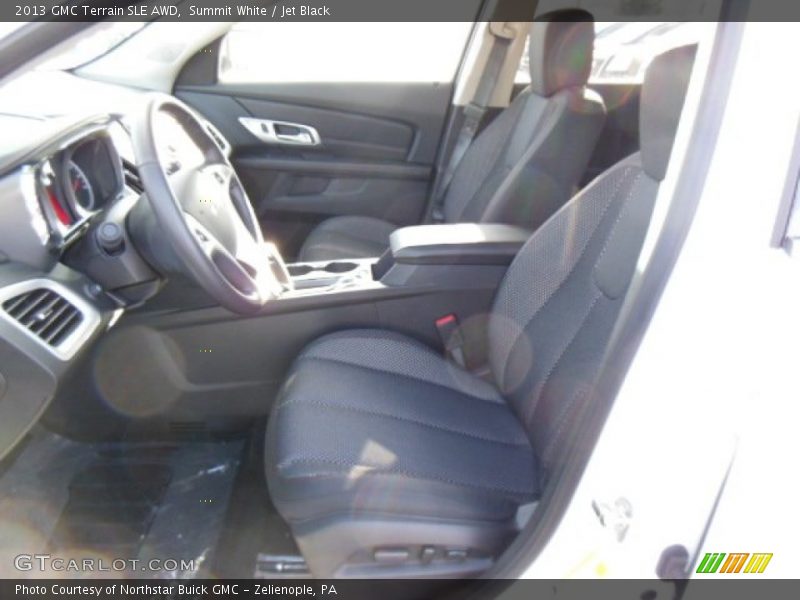 Summit White / Jet Black 2013 GMC Terrain SLE AWD