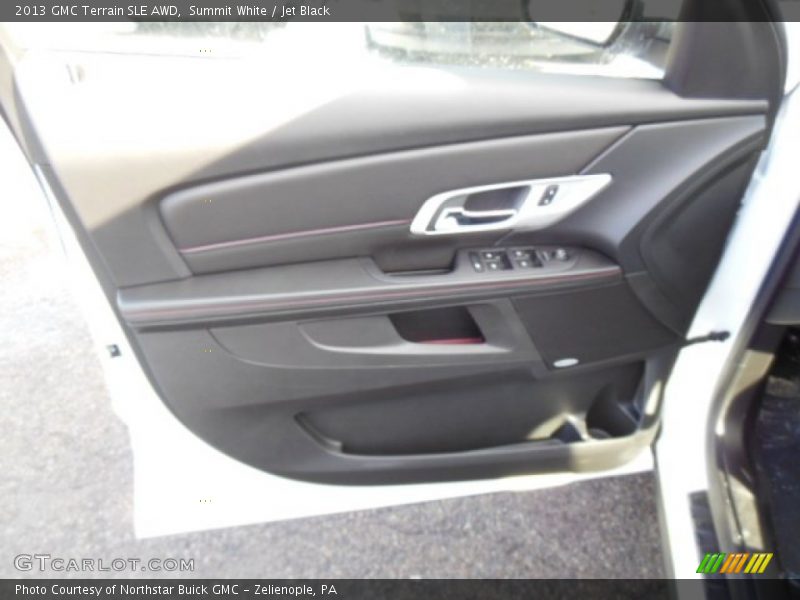Summit White / Jet Black 2013 GMC Terrain SLE AWD