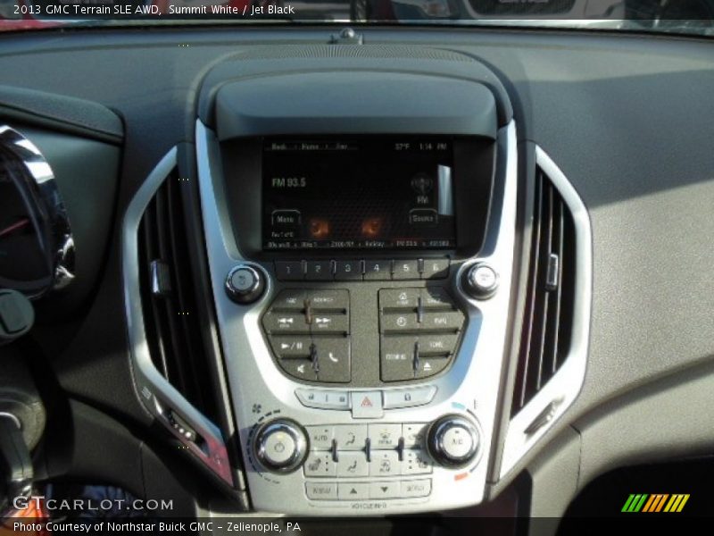 Summit White / Jet Black 2013 GMC Terrain SLE AWD