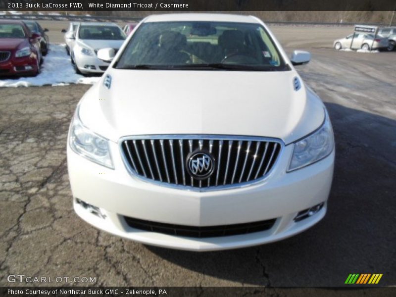 White Diamond Tricoat / Cashmere 2013 Buick LaCrosse FWD