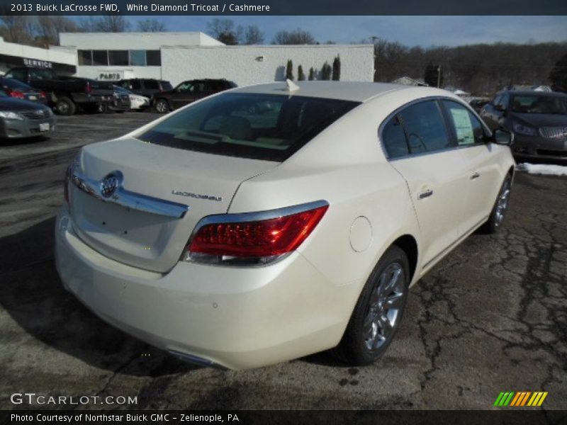 White Diamond Tricoat / Cashmere 2013 Buick LaCrosse FWD