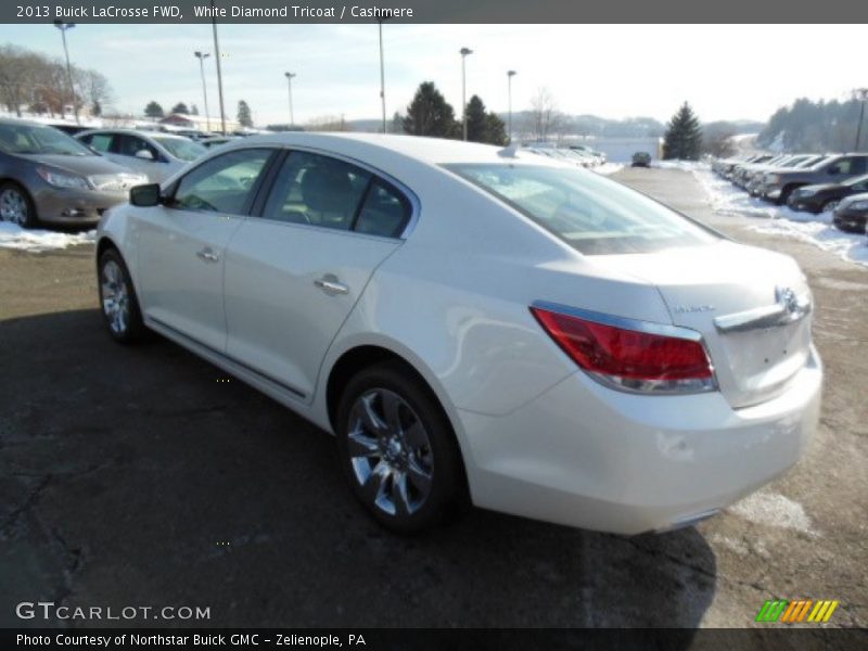 White Diamond Tricoat / Cashmere 2013 Buick LaCrosse FWD