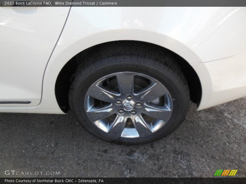 White Diamond Tricoat / Cashmere 2013 Buick LaCrosse FWD
