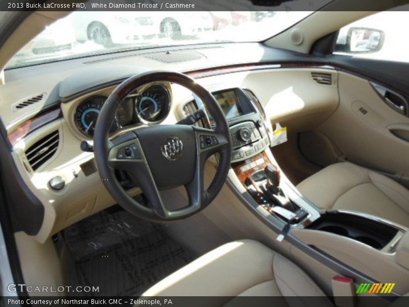 White Diamond Tricoat / Cashmere 2013 Buick LaCrosse FWD