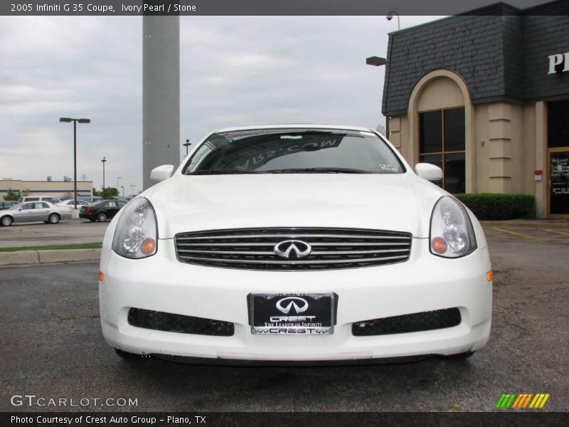 Ivory Pearl / Stone 2005 Infiniti G 35 Coupe