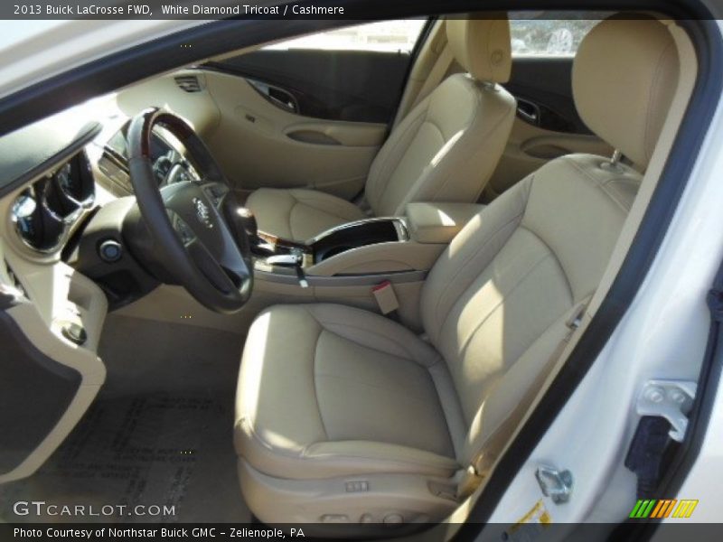 White Diamond Tricoat / Cashmere 2013 Buick LaCrosse FWD