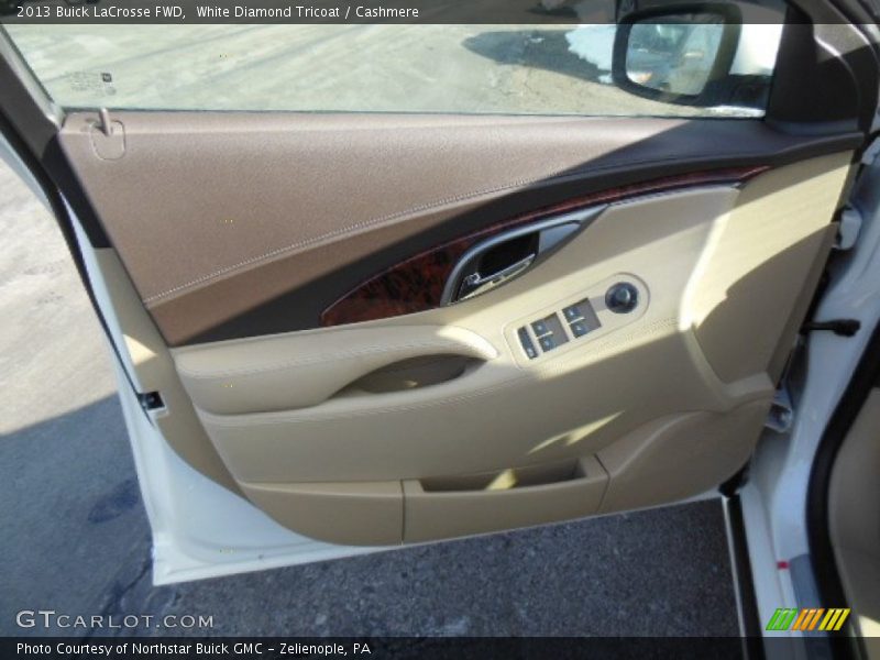 White Diamond Tricoat / Cashmere 2013 Buick LaCrosse FWD