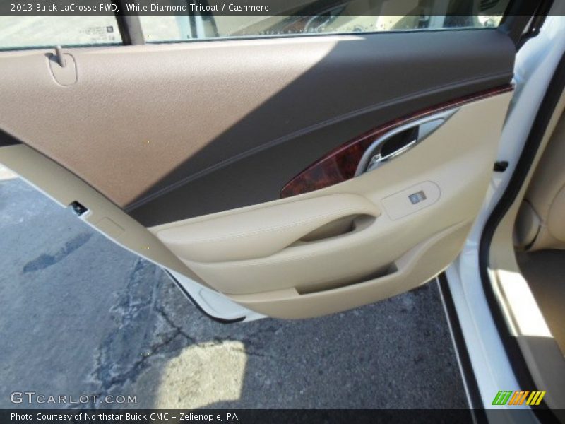 White Diamond Tricoat / Cashmere 2013 Buick LaCrosse FWD
