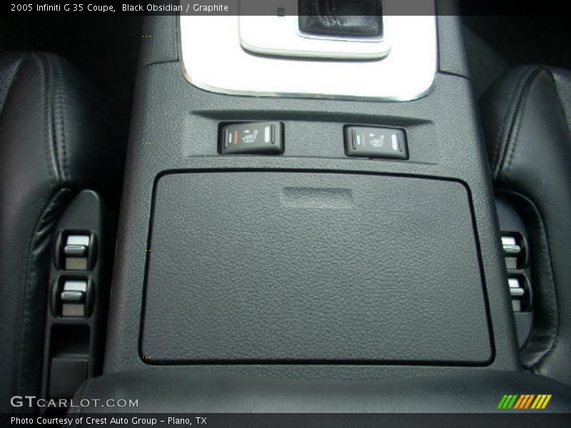 Black Obsidian / Graphite 2005 Infiniti G 35 Coupe