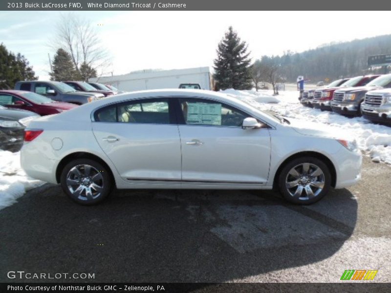 White Diamond Tricoat / Cashmere 2013 Buick LaCrosse FWD