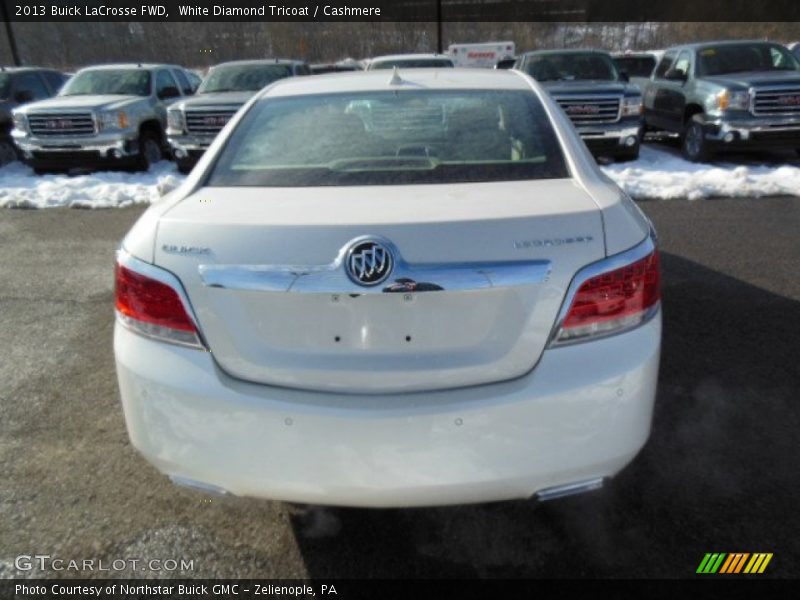 White Diamond Tricoat / Cashmere 2013 Buick LaCrosse FWD