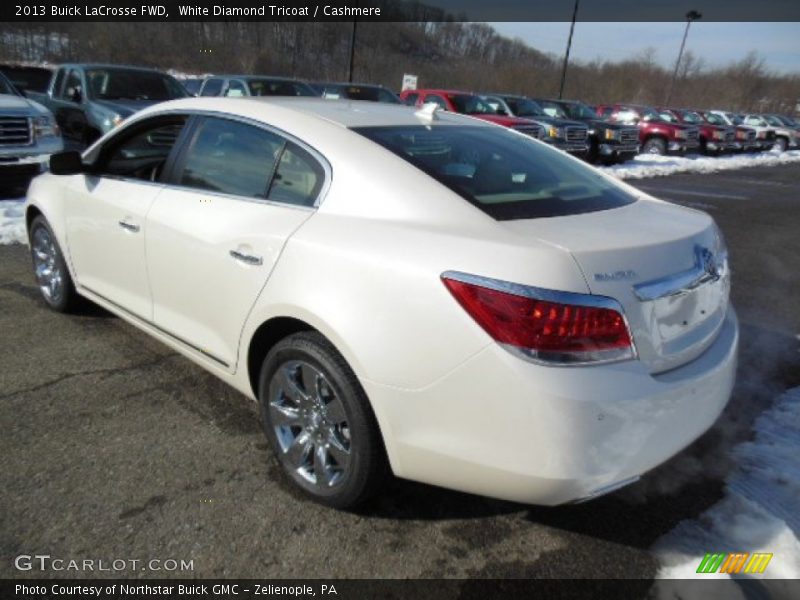 White Diamond Tricoat / Cashmere 2013 Buick LaCrosse FWD